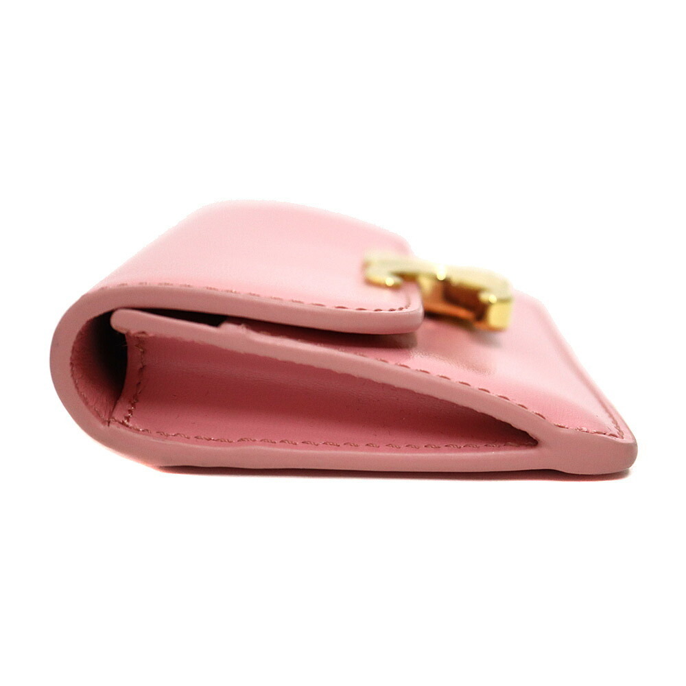 Celine pink leather Wallet - Picture 3 of 8